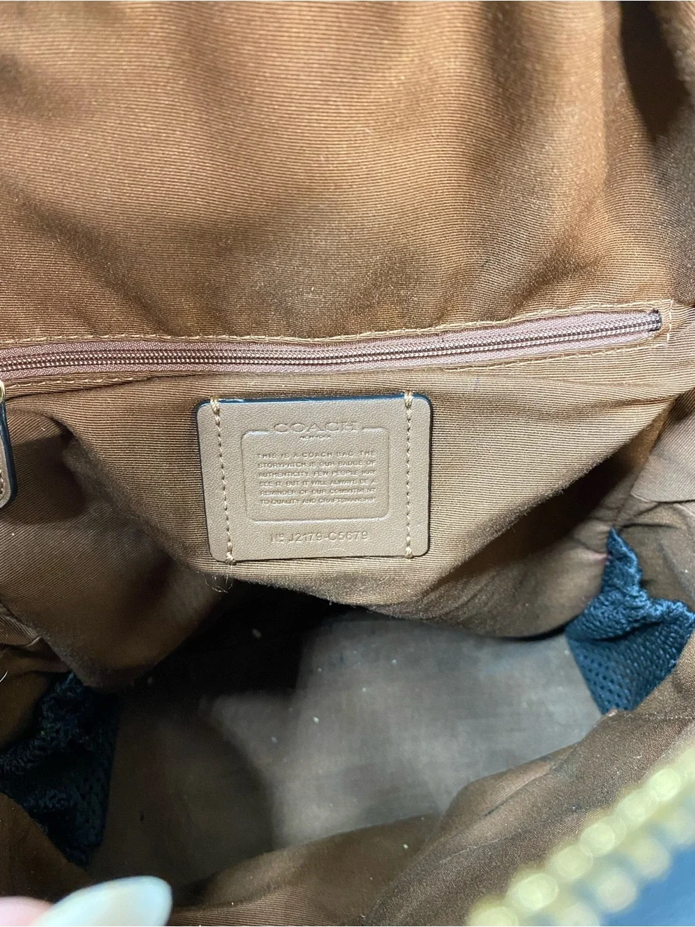Coach Kenley Women's Backpack Signature Canvas - Khaki/Black